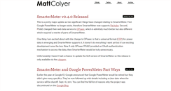 Desktop Screenshot of matt.colyer.name